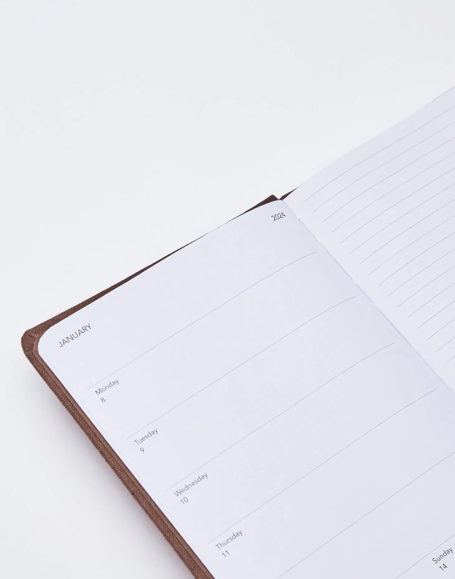 Natura Selection Agendas | Papelería>Agenda Anual Tela 2024