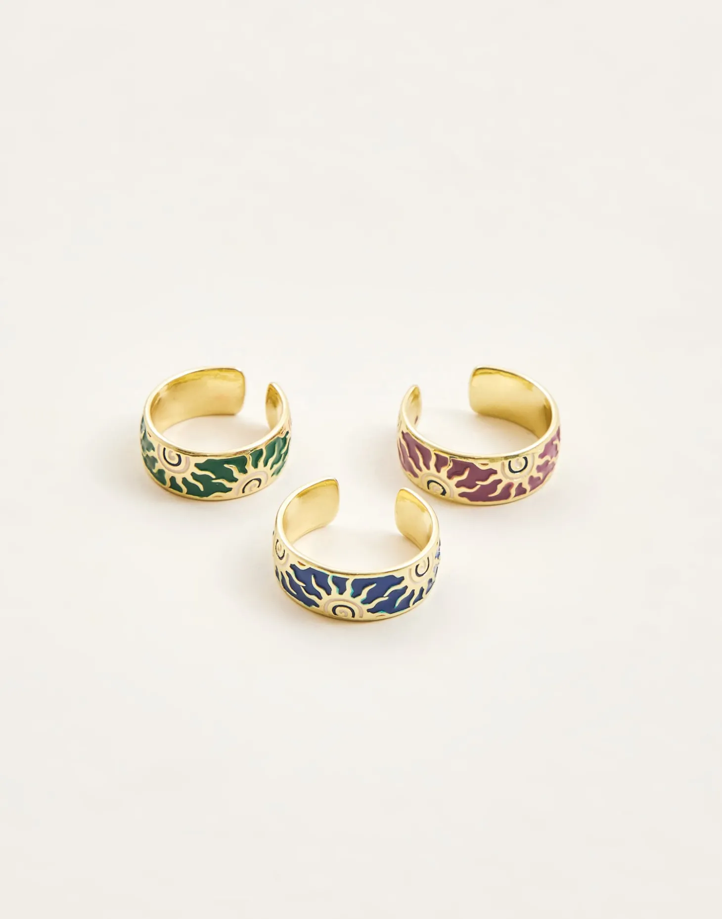 Natura Selection Bisutería>Anillo Ancho Sol