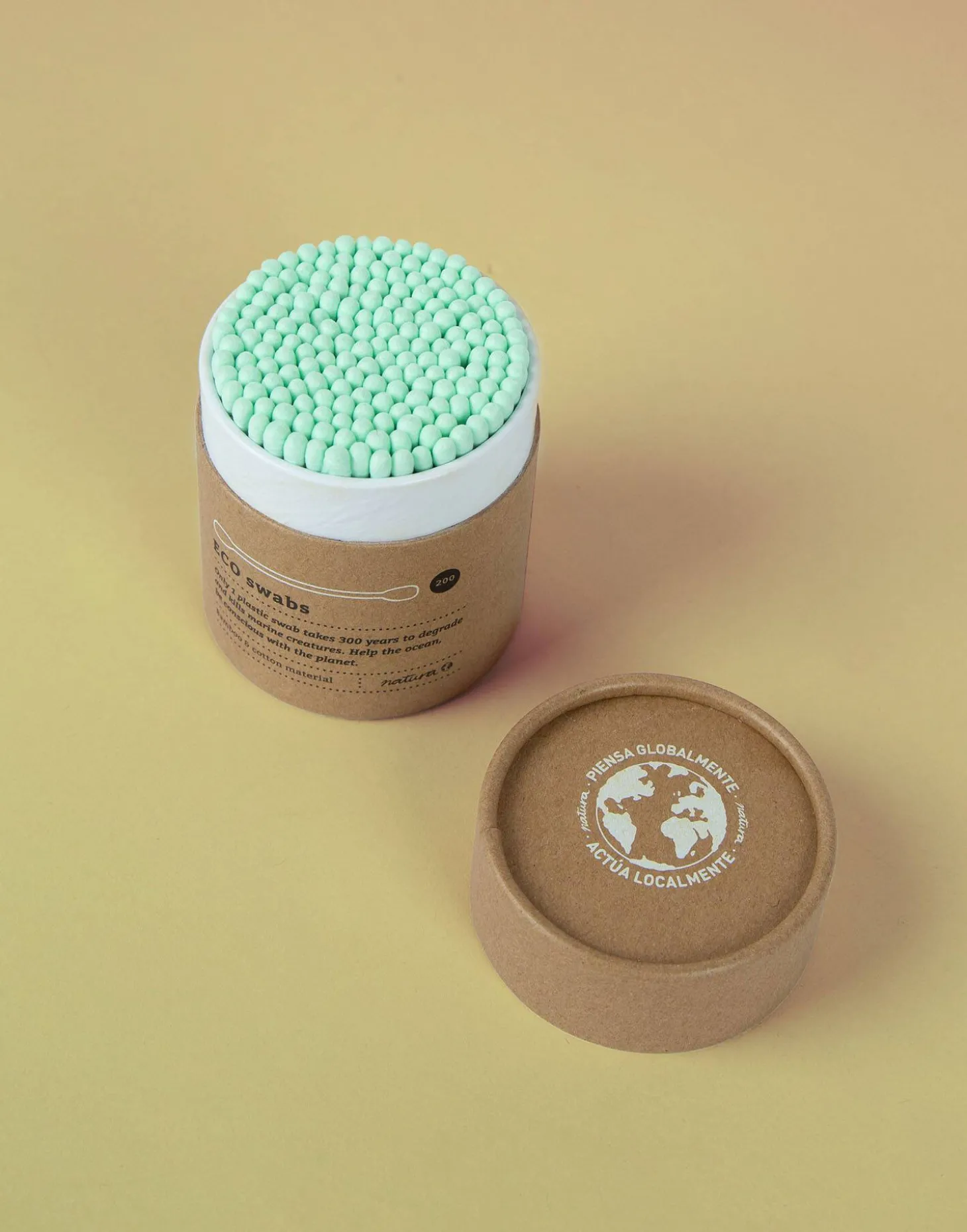 Natura Selection Reduce & Reuse | Bodycare & Beauty>Bote 200 Palitos Orejas Bambú