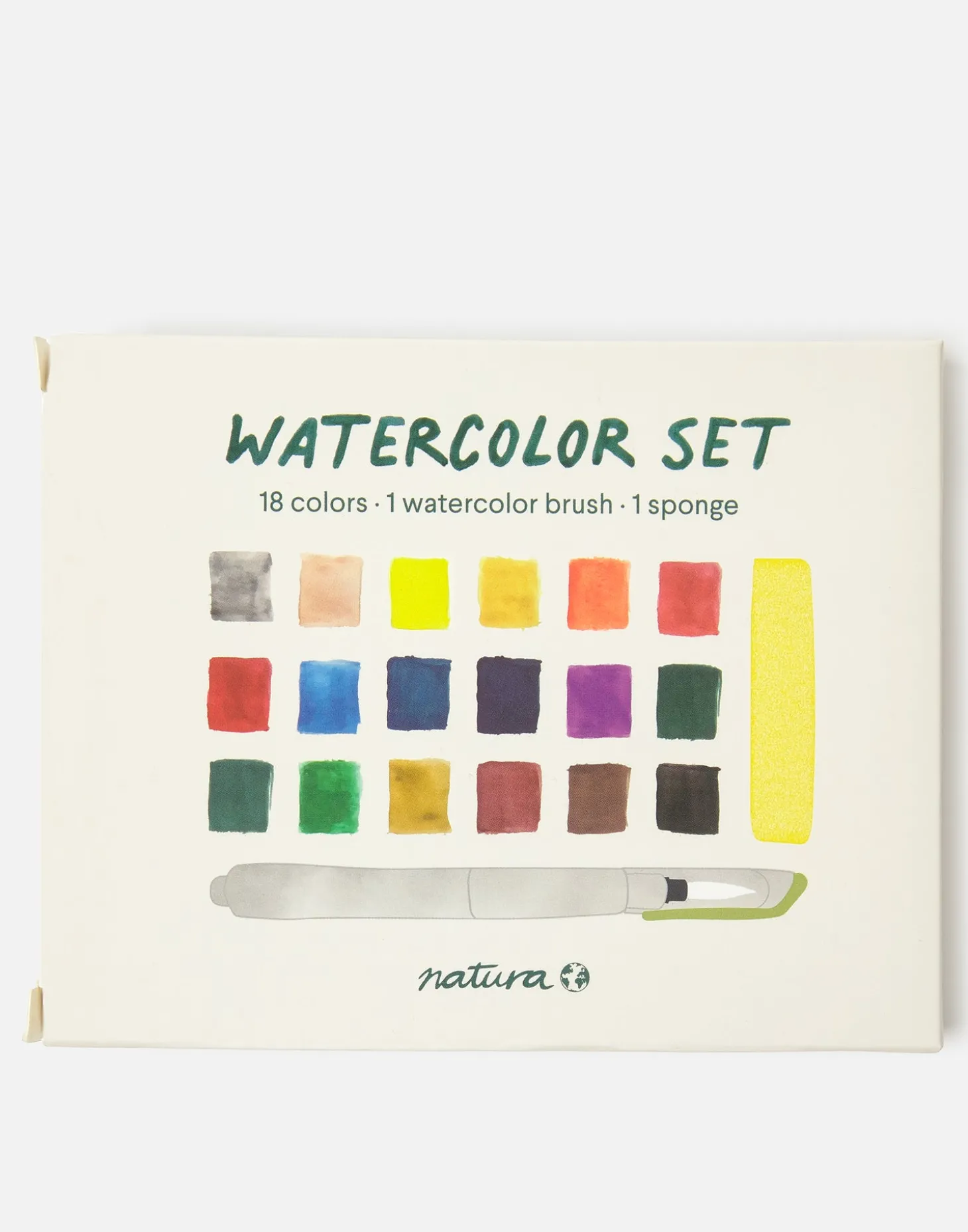 Natura Selection Papelería | Juegos>Caja 18 Acuarelas