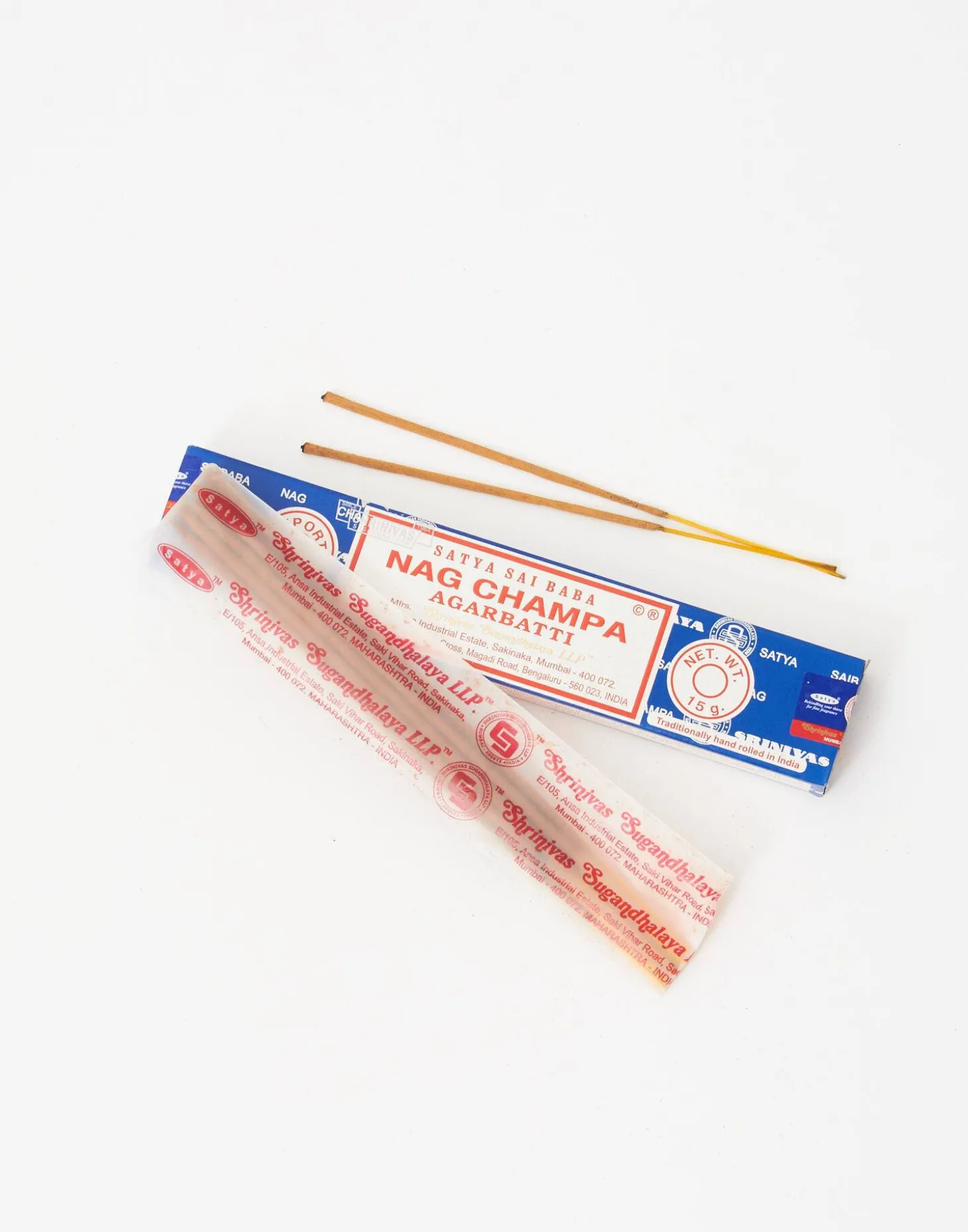 Natura Selection Aromas Y Difusores | Inciensos>Incienso Nag Champa Azul