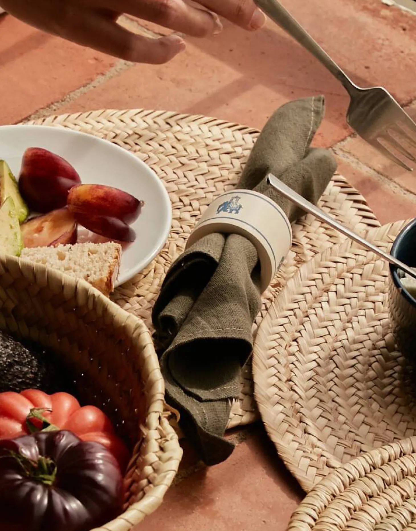 Natura Selection Cocina | Textil>Individual Paja Redondo