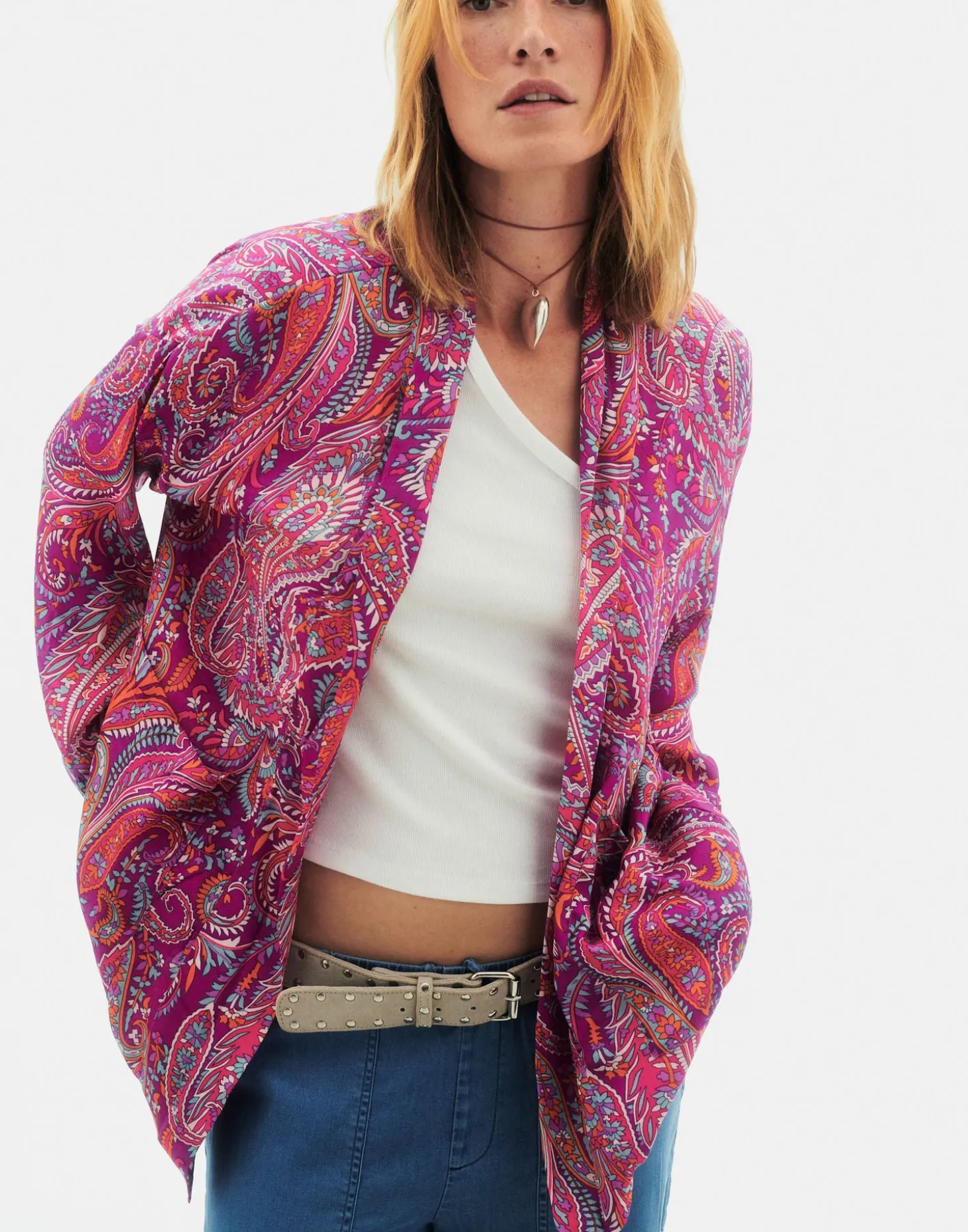 Natura Selection Kimonos>Kimono Paisley