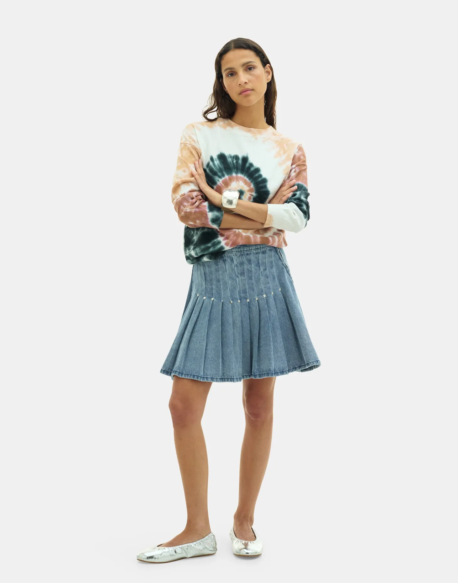 Natura Selection Faldas>Minifalda Denim Isfrid
