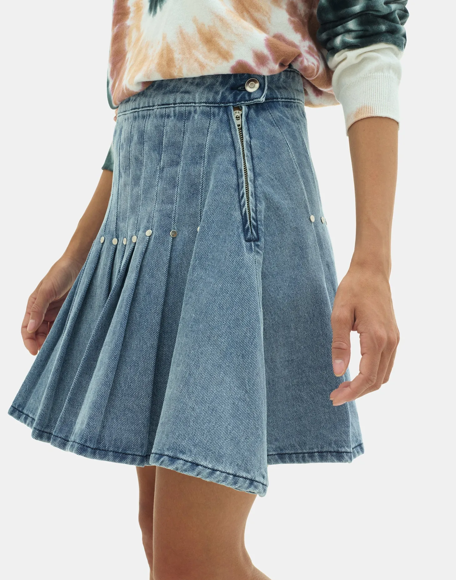 Natura Selection Faldas>Minifalda Denim Isfrid