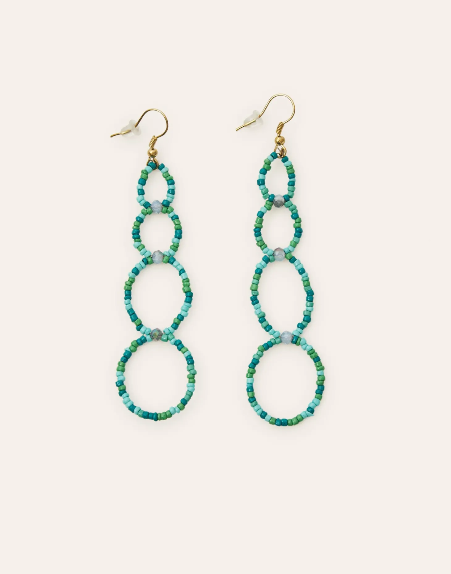 Natura Selection Bisutería>Pendientes Aros Beads