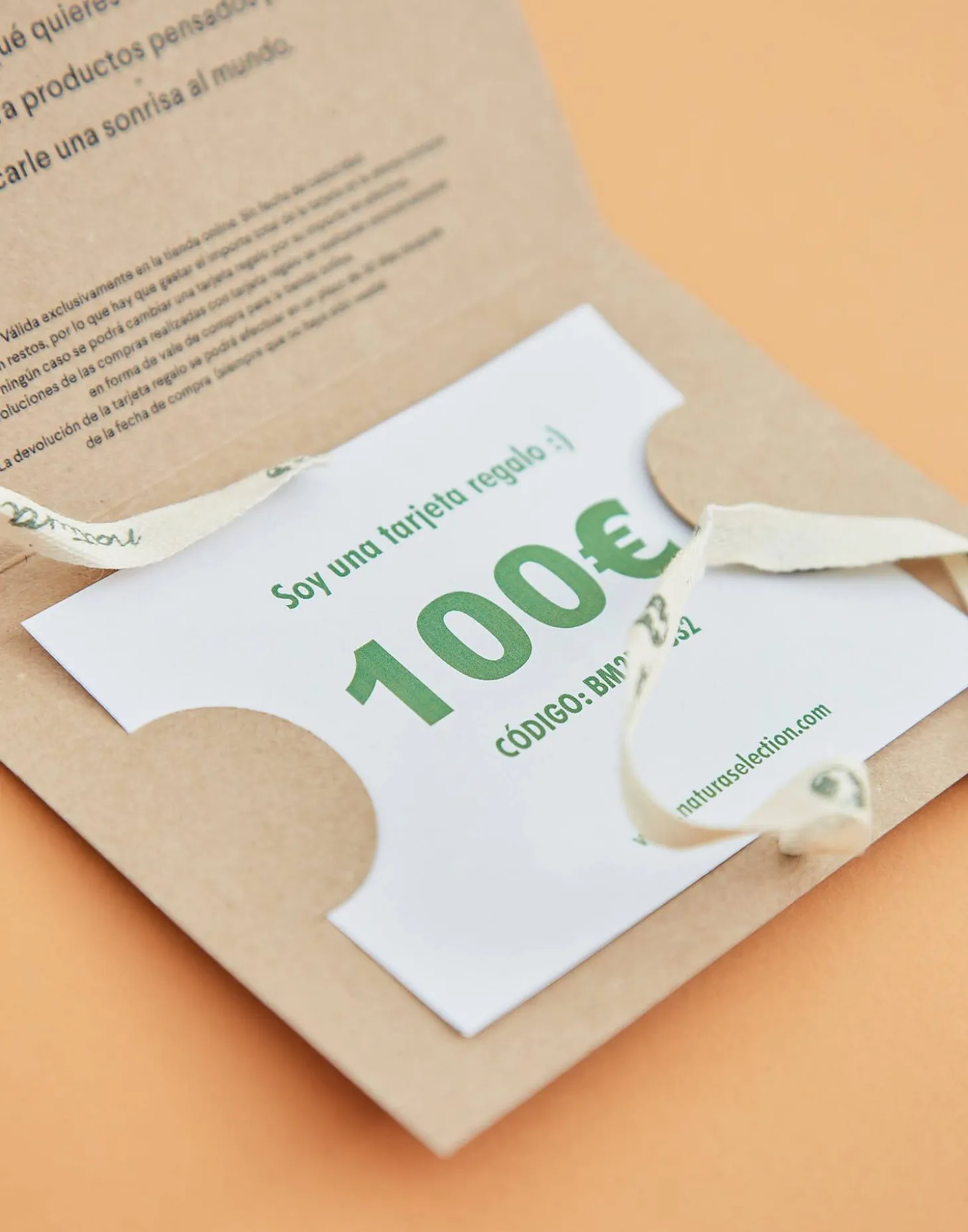 Natura Selection Tarjetas Regalo>Tarjeta Regalo 100€ Impresa