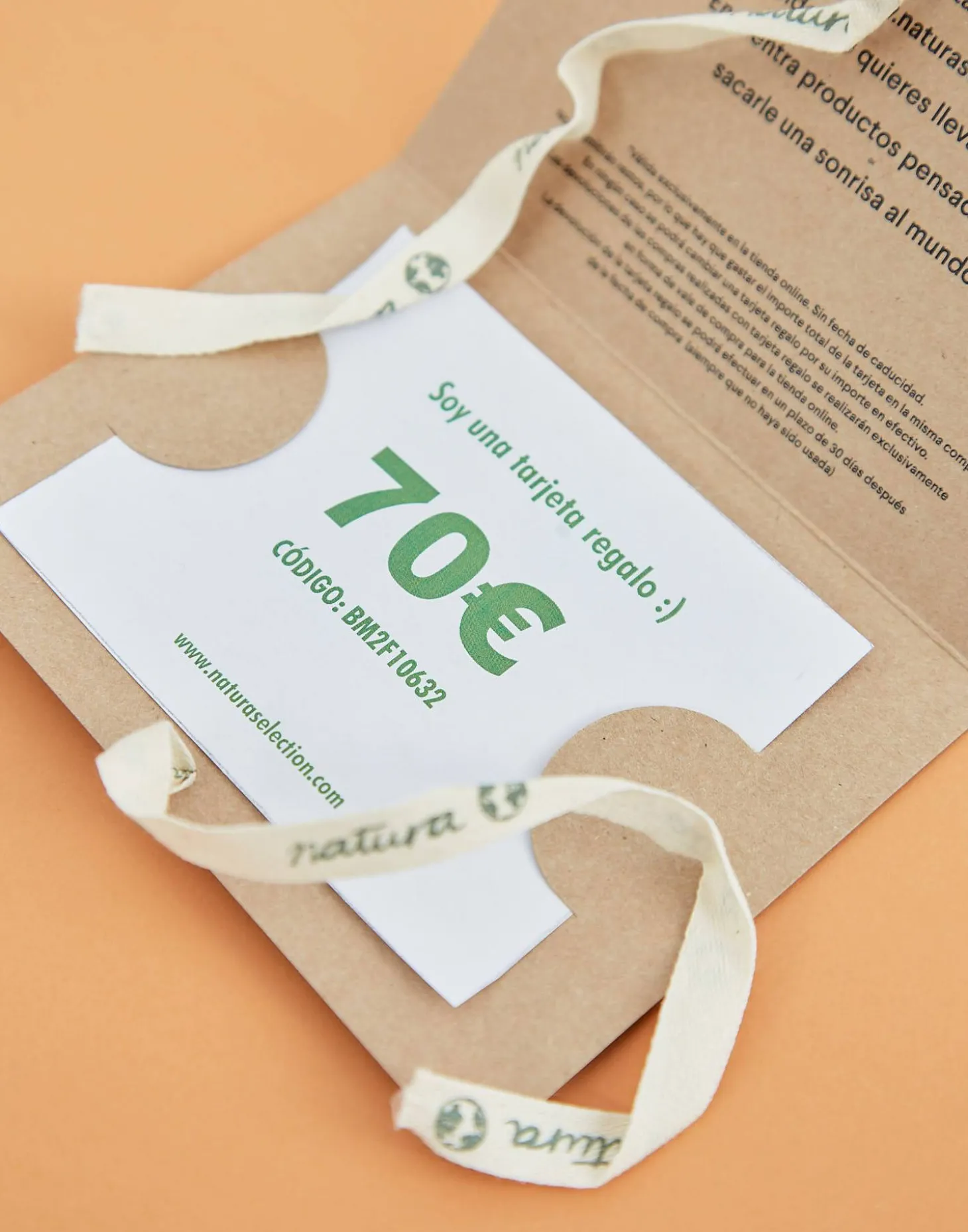 Natura Selection Tarjetas Regalo>Tarjeta Regalo 70€ Impresa