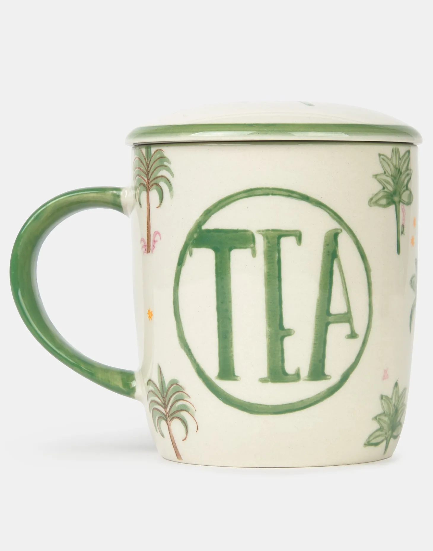 Natura Selection Cocina>Taza Té Palmeras