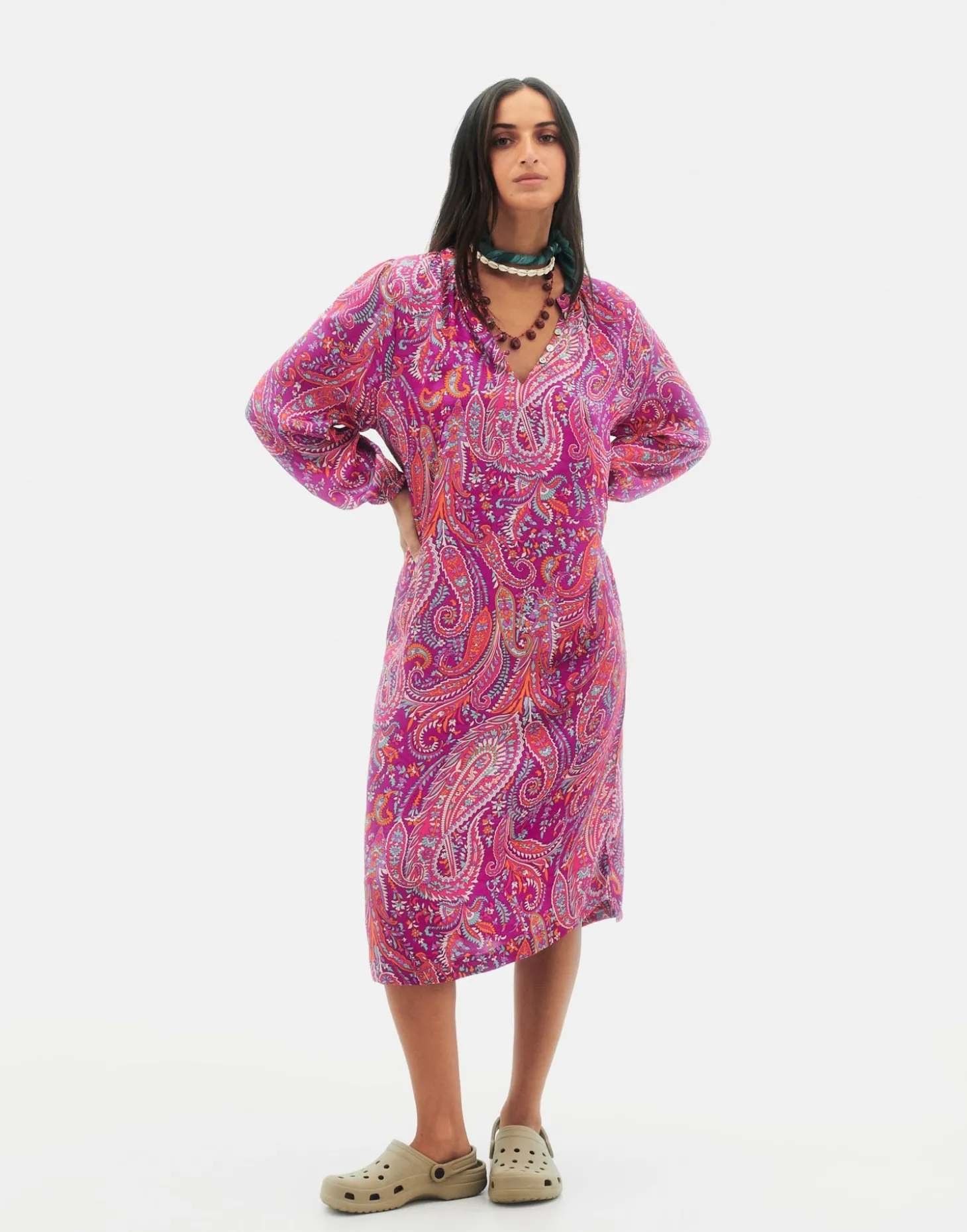Natura Selection Vestidos>Vestido Paisley